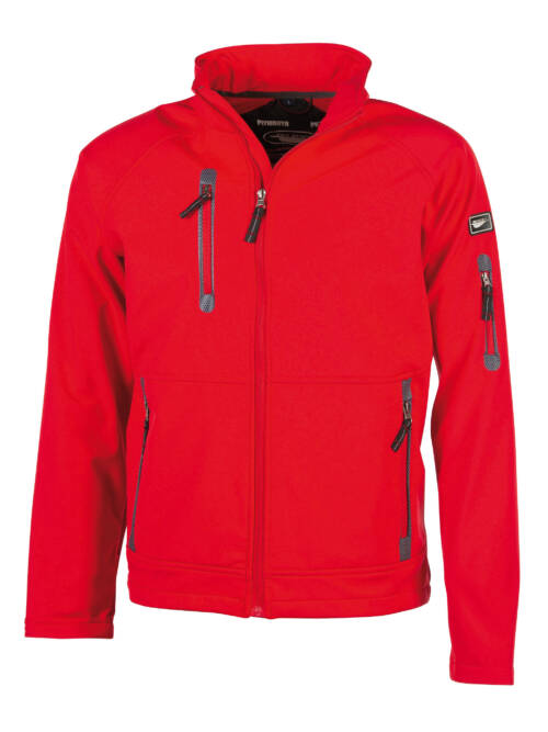 Pen Duick Herren-Softshell-Jacke Plymouth Herren-Softshell-Jacke Plymouth – 3XL, rot-40