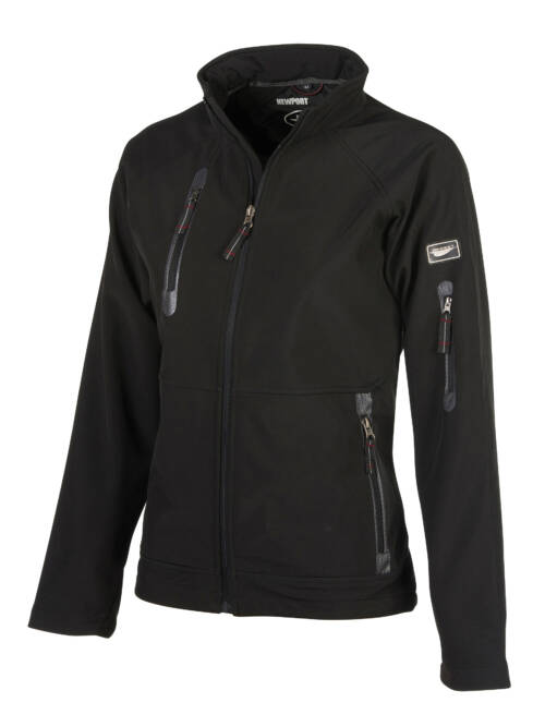 Pen Duick Damen-Softshell-Jacke Newport Damen-Softshell-Jacke Newport – 2XL, schwarz-36