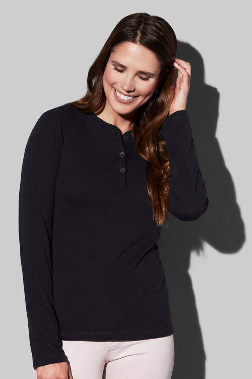 Stedman Sharon Henley Long Sleeve
