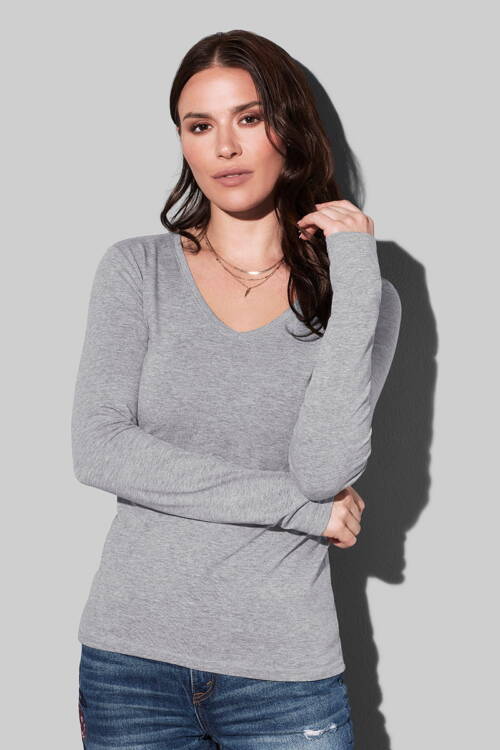 Stedman Claire V-neck Long Sleeve