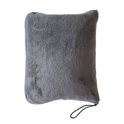 LINOTEX Microfleece Decken-Kissen-Set recyceld