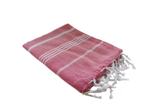 LINOTEX Hamam-Handtuch Hamam-Handtuch – OZ, rot-018
