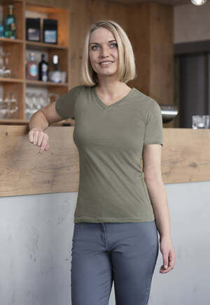 Karlowsky Damen Workwear T-Shirt Casual-Flair