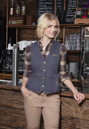Karlowsky Damenweste Jeans-Style