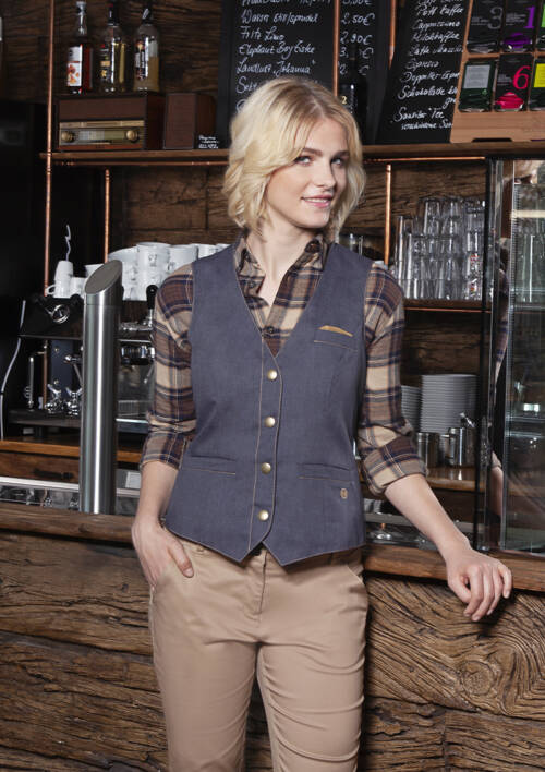 Karlowsky Damenweste Jeans-Style