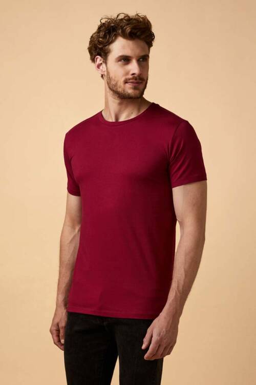 Promodoro X.O Roundneck T-Shirt Men X.O Roundneck T-Shirt Men – 2XL, Berry-A5
