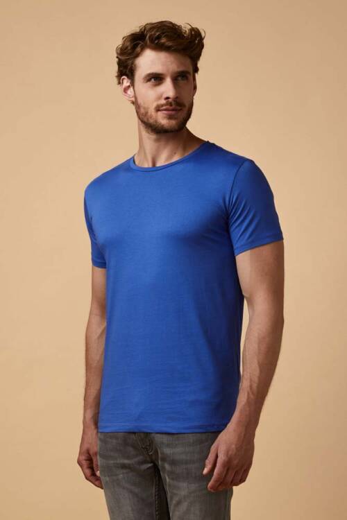 Promodoro X.O Roundneck T-Shirt Men X.O Roundneck T-Shirt Men – 2XL, azure blue-AZ