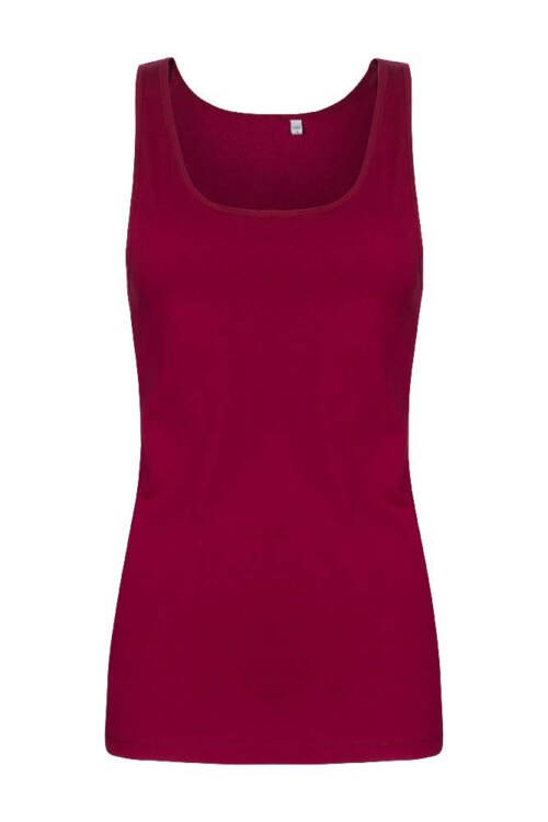 Promodoro X.O Roundneck Tanktop Women X.O Roundneck Tanktop Women – 2XL, Berry-A5