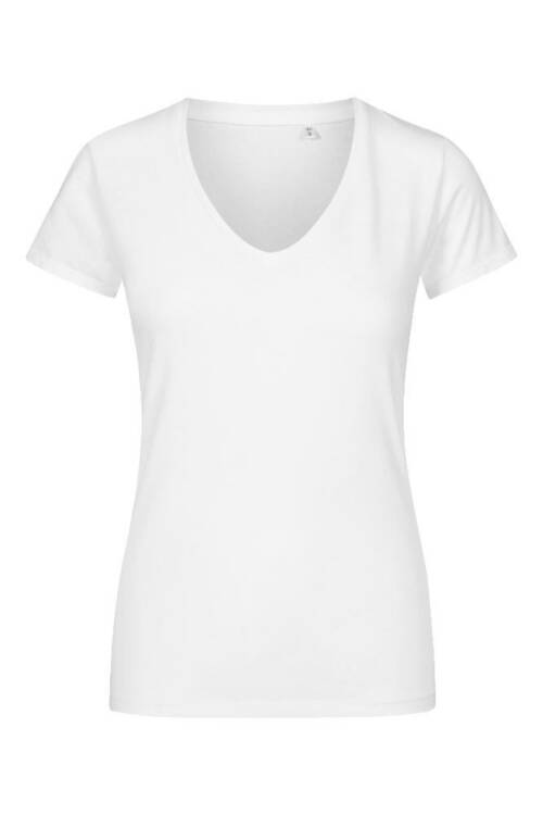 Promodoro X.O V-Neck T-Shirt Women X.O V-Neck T-Shirt Women – 2XL, white-00