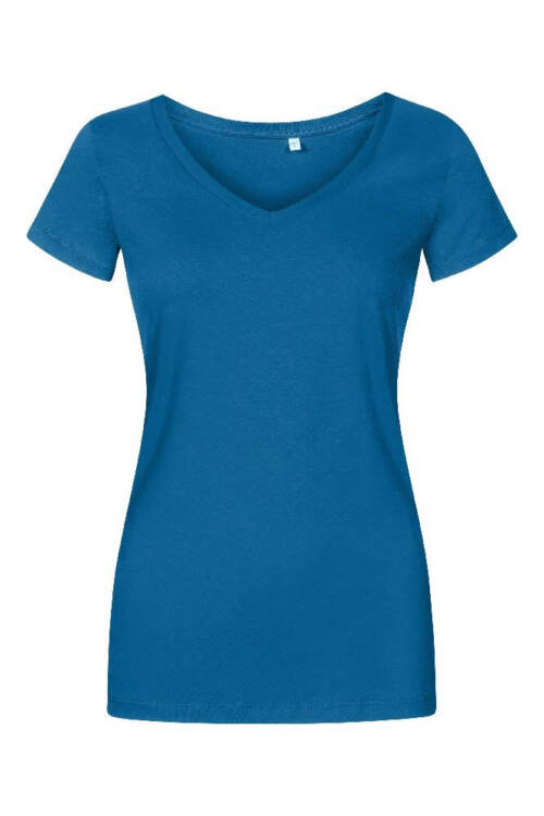 Promodoro X.O V-Neck T-Shirt Women X.O V-Neck T-Shirt Women – 2XL, petrol-TS