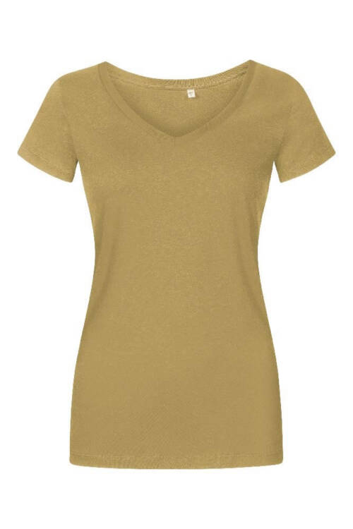 Promodoro X.O V-Neck T-Shirt Women X.O V-Neck T-Shirt Women – 2XL, olive-OL
