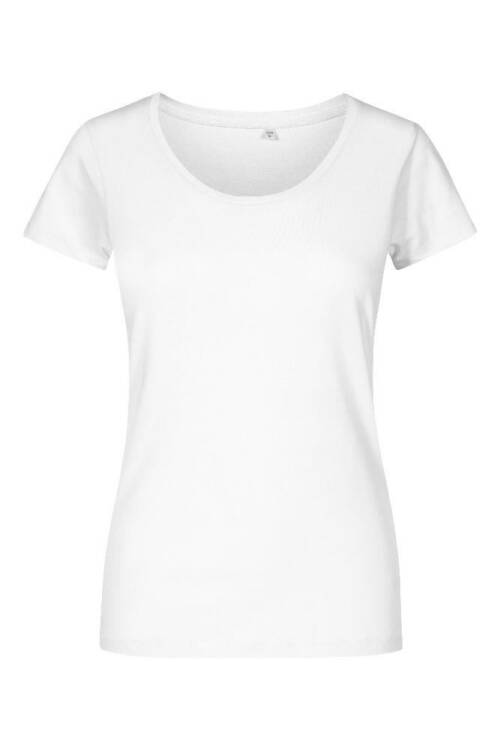 Promodoro X.O Deep Scoop T-Shirt  Women X.O Deep Scoop T-Shirt  Women – 2XL, white-00