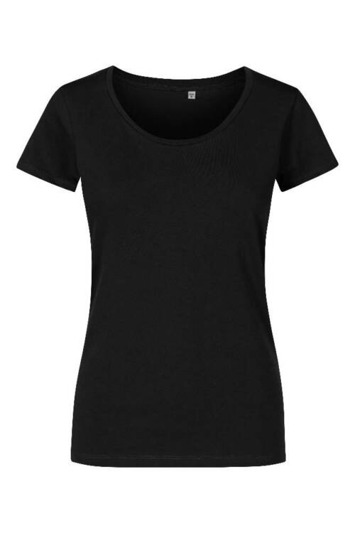 Promodoro X.O Deep Scoop T-Shirt  Women X.O Deep Scoop T-Shirt  Women – 2XL, black-9D