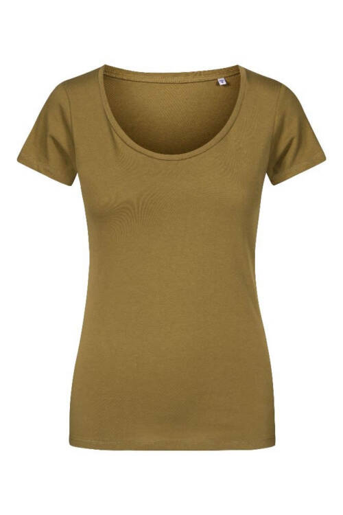 Promodoro X.O Deep Scoop T-Shirt  Women X.O Deep Scoop T-Shirt  Women – 2XL, olive-OL
