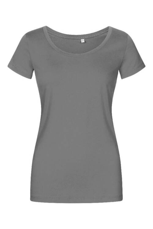 Promodoro X.O Deep Scoop T-Shirt  Women X.O Deep Scoop T-Shirt  Women – 2XL, steel gray-SG