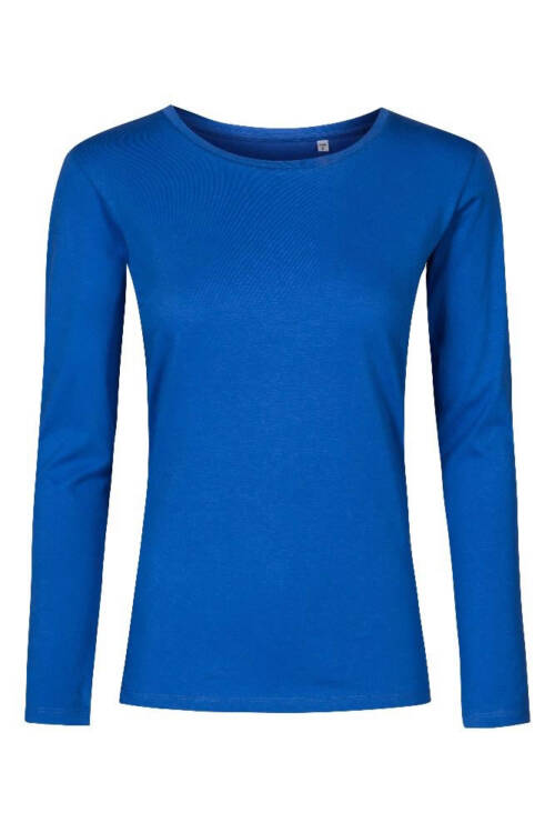 Promodoro X.O Roundneck T LS Women X.O Roundneck T LS Women – 2XL, azure blue-AZ