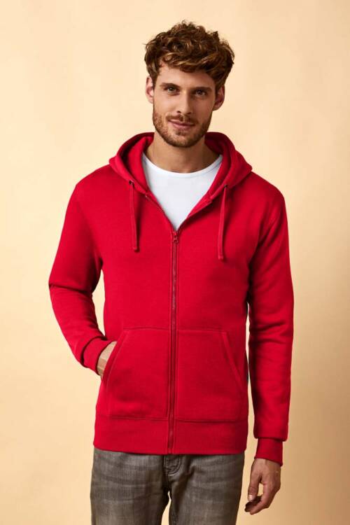 Promodoro X.O Hoody Jacket Men X.O Hoody Jacket Men – 2XL, fire red-36