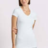 Promodoro Womens Slim Fit V-Neck-T Long