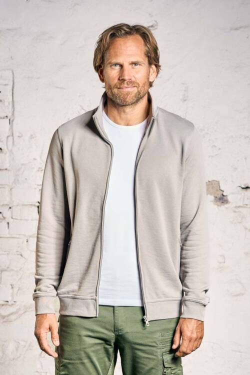 Promodoro EXCD Men`s Sweatjacket EXCD Men`s Sweatjacket – 2XL, new light grey-NW