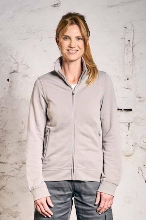Promodoro EXCD Women`s Sweatjacket EXCD Women`s Sweatjacket – 2XL, new light grey-NW