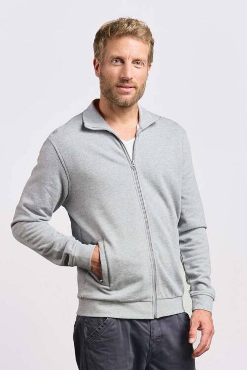 Promodoro Mens Jacket Stand-Up Collar Mens Jacket Stand-Up Collar – 2XL, sports grey-03