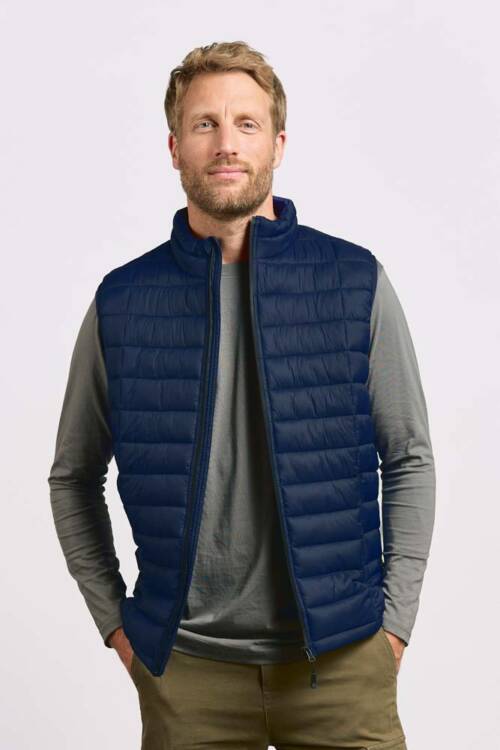 Promodoro Mens Padded Vest Mens Padded Vest – 2XL, navy-54