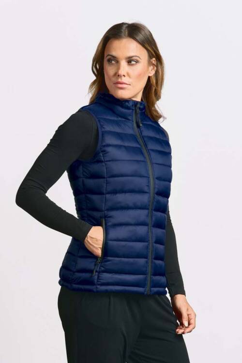 Promodoro Womens Padded Vest Womens Padded Vest – 2XL, navy-54