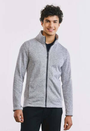 Promodoro Mens Knit Fleece Jacket C+