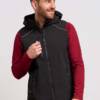 Promodoro Mens Softshell Vest Mens Softshell Vest – 2XL, black-9D