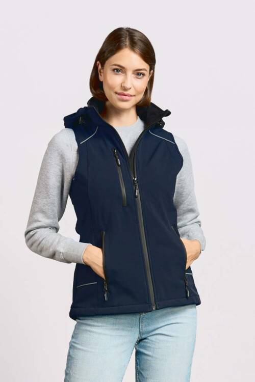 Promodoro Womens Softshell Vest Womens Softshell Vest – 2XL, navy-54