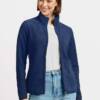 Promodoro Womens Double Fleece Jacket Womens Double Fleece Jacket – 2XL, navy-navy-55