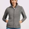 Promodoro Womens Double Fleece Jacket Womens Double Fleece Jacket – 2XL, steel gray-SG